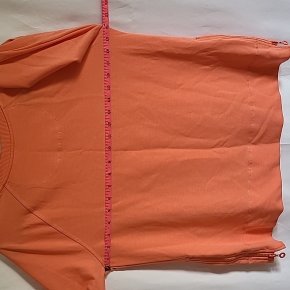 Palm Harbor Pullover Sweatshirt Bright Salmon Long Sleeve Size PL - Picture 7 of 10